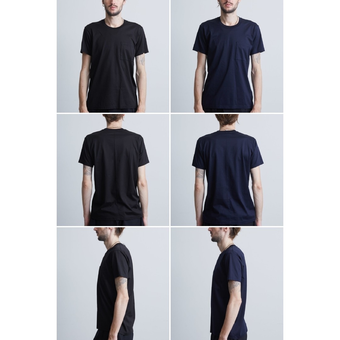 新品◆ATTACHMENT/2セット/ポケTee/メンズ/2/M位