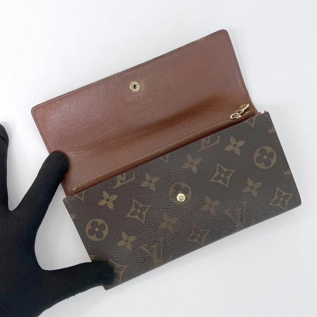 LOUIS VUITTON(ルイヴィトン)の024_ルイヴィトン モノグラム 　 M61725　長財布・美品 レディースのファッション小物(財布)の商品写真