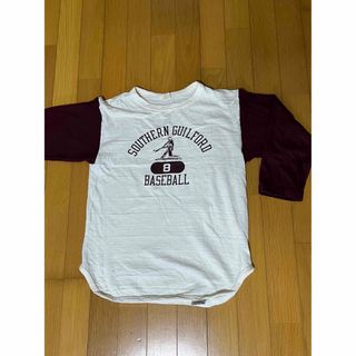 ウエアハウス(WAREHOUSE)のウエアハウス　ラグランTシャツ　Sサイズ　バーガンディ(Tシャツ/カットソー(七分/長袖))