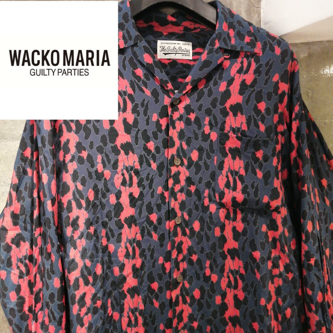 WACKO MARIA(ワコマリア)の【Lサイズ　木村拓哉】　ワコマリア　レオパード　ハワイアン　アロハシャツ　豹柄 メンズのトップス(シャツ)の商品写真