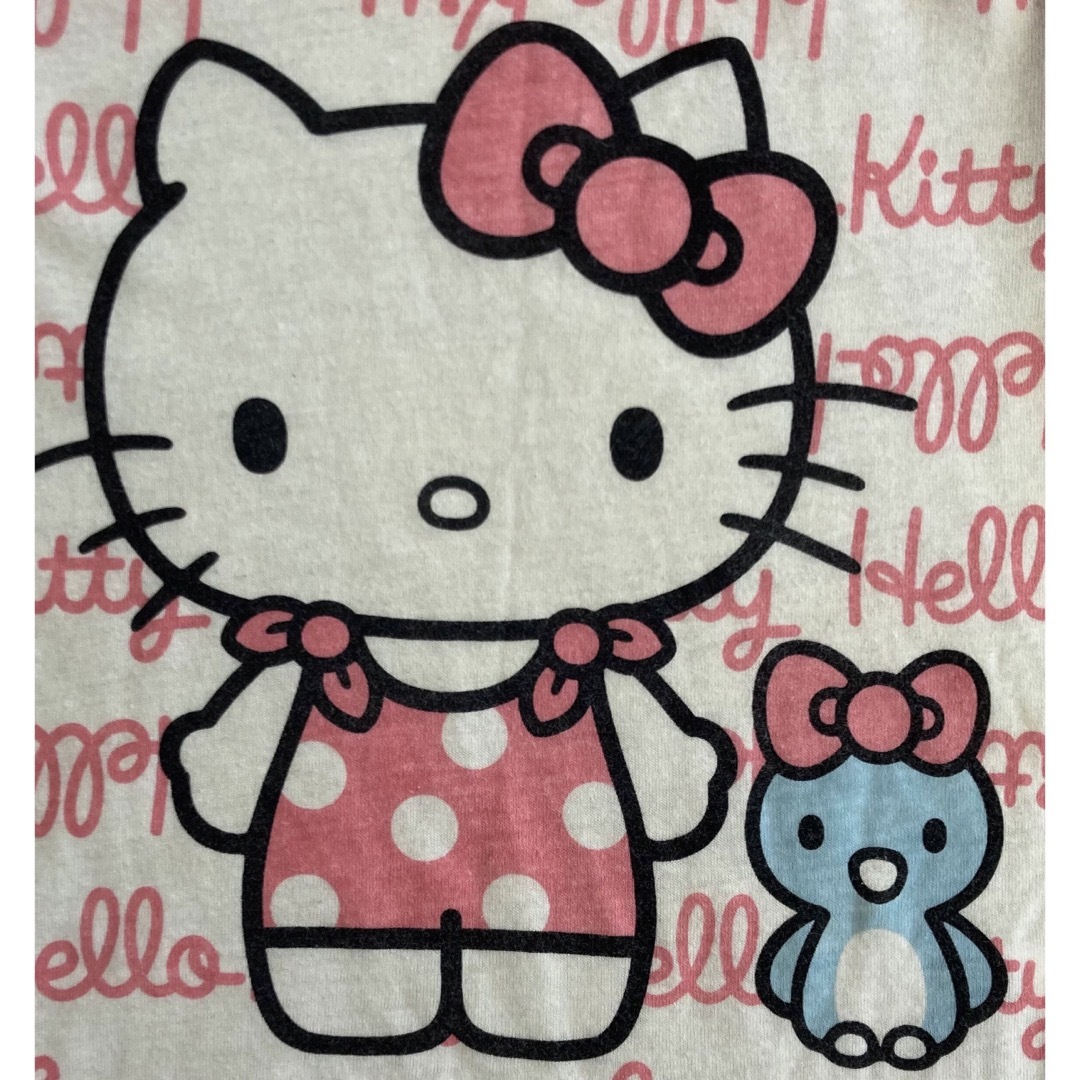 サンリオ(サンリオ)の2枚セット ハローキティ Tシャツ キティちゃんTシャツ hellokitty キッズ/ベビー/マタニティのキッズ服女の子用(90cm~)(Tシャツ/カットソー)の商品写真