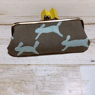 ミナペルホネン  ハンドメイド  がま口ポーチ(ポーチ)