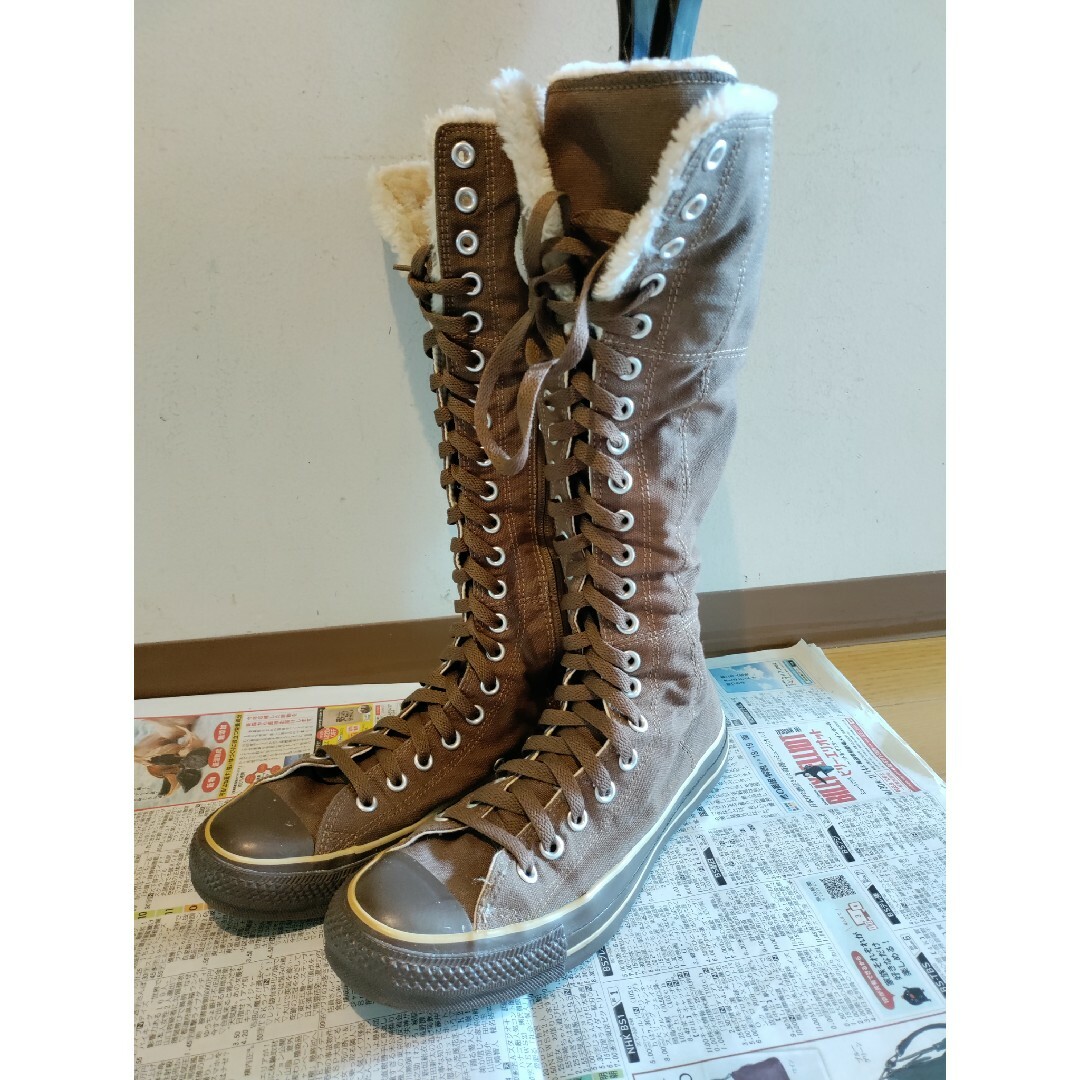 CONVERSE(コンバース)のコンバース オールスター ボア ロングブーツ　27cm メンズの靴/シューズ(ブーツ)の商品写真