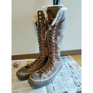 CONVERSE - コンバース オールスター ボア ロングブーツ 27cmの通販 by ...