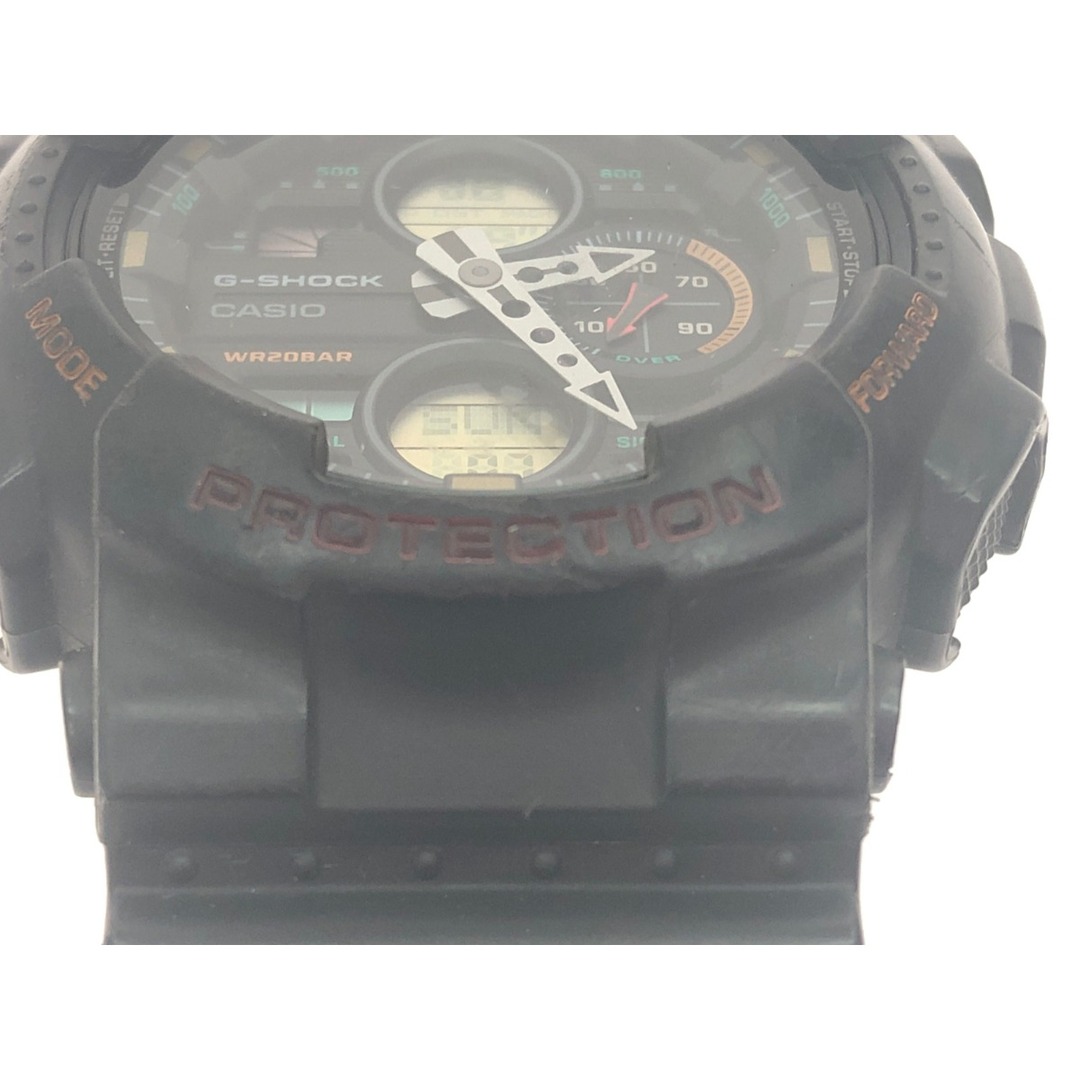 CASIO(カシオ)の▼▼CASIO カシオ メンズ腕時計 デジアナウォッチ クオーツ G-SHOCK Gショック  GA-140 ブラック＆マルチカラー メンズの時計(腕時計(デジタル))の商品写真