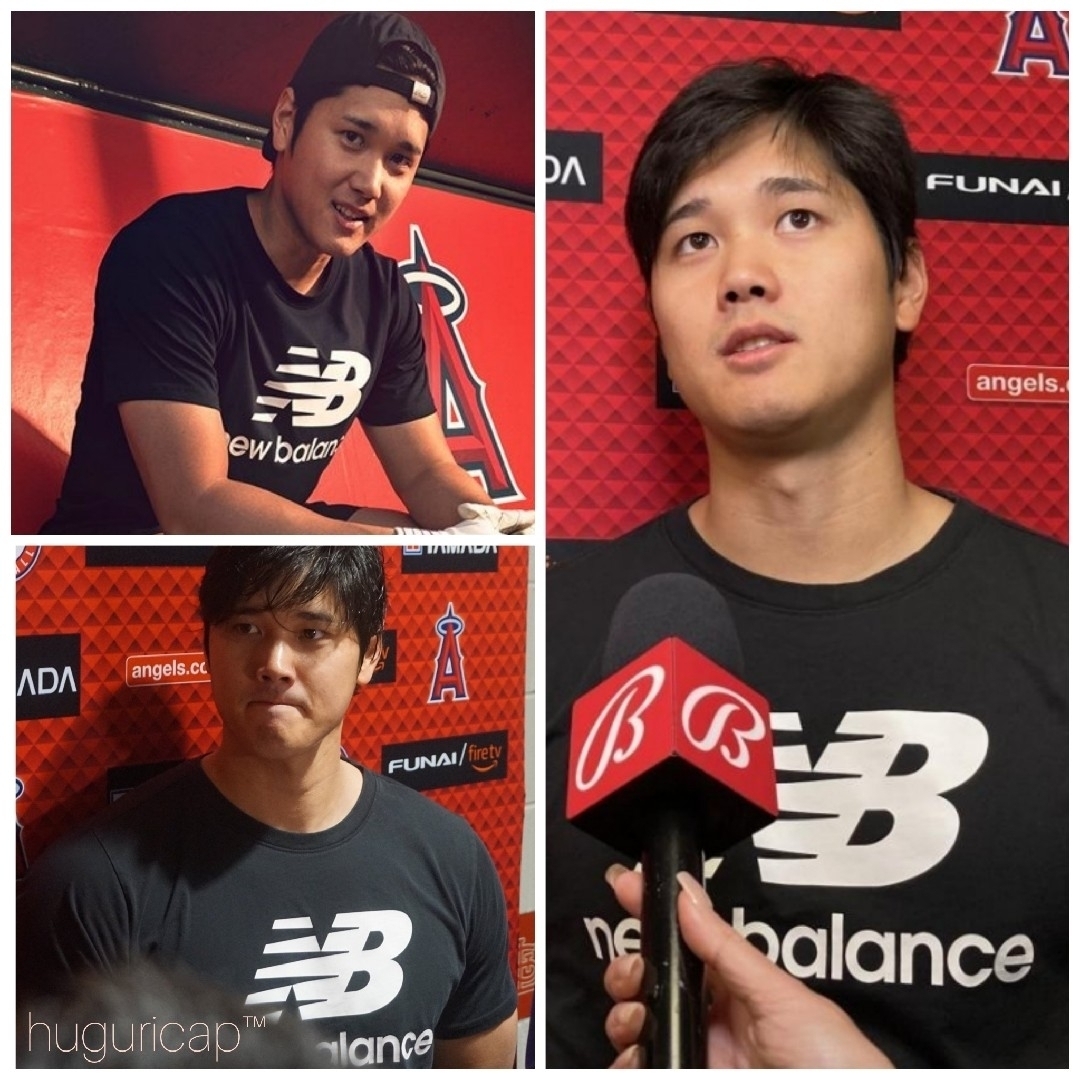 New Balance 大谷翔平 スタックドロゴ Tシャツ ブラック 2XL 6