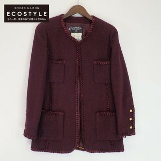 シャネル ノーカラージャケット(レディース)(シルク)の通販 100点