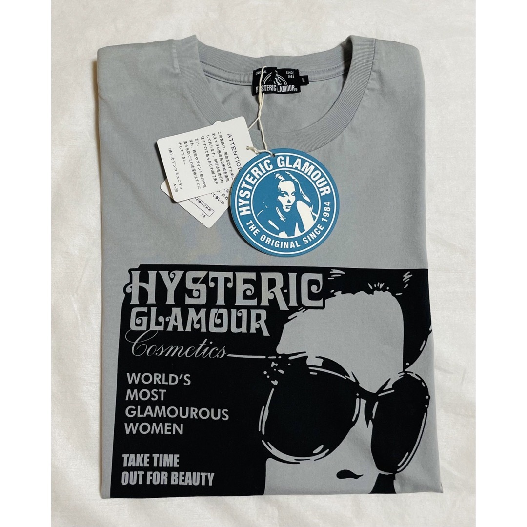 HYSTERIC GLAMOUR(ヒステリックグラマー)の[タグ付] HYSTERIC GLAMOUR HYS COSMETICS TEE メンズのトップス(Tシャツ/カットソー(半袖/袖なし))の商品写真