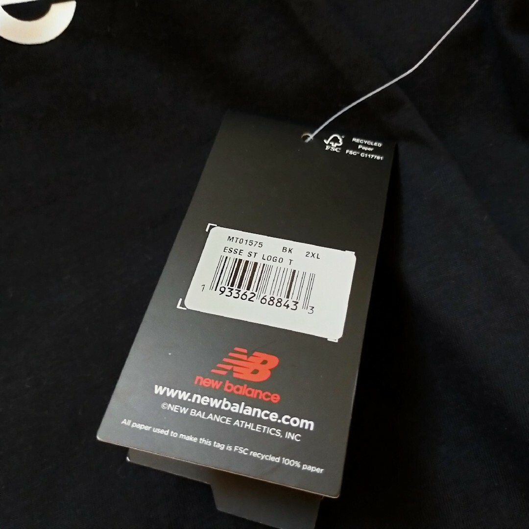 New Balance(ニューバランス)のNew Balance 大谷翔平 スタックドロゴ Tシャツ ブラック 3XL スポーツ/アウトドアの野球(ウェア)の商品写真