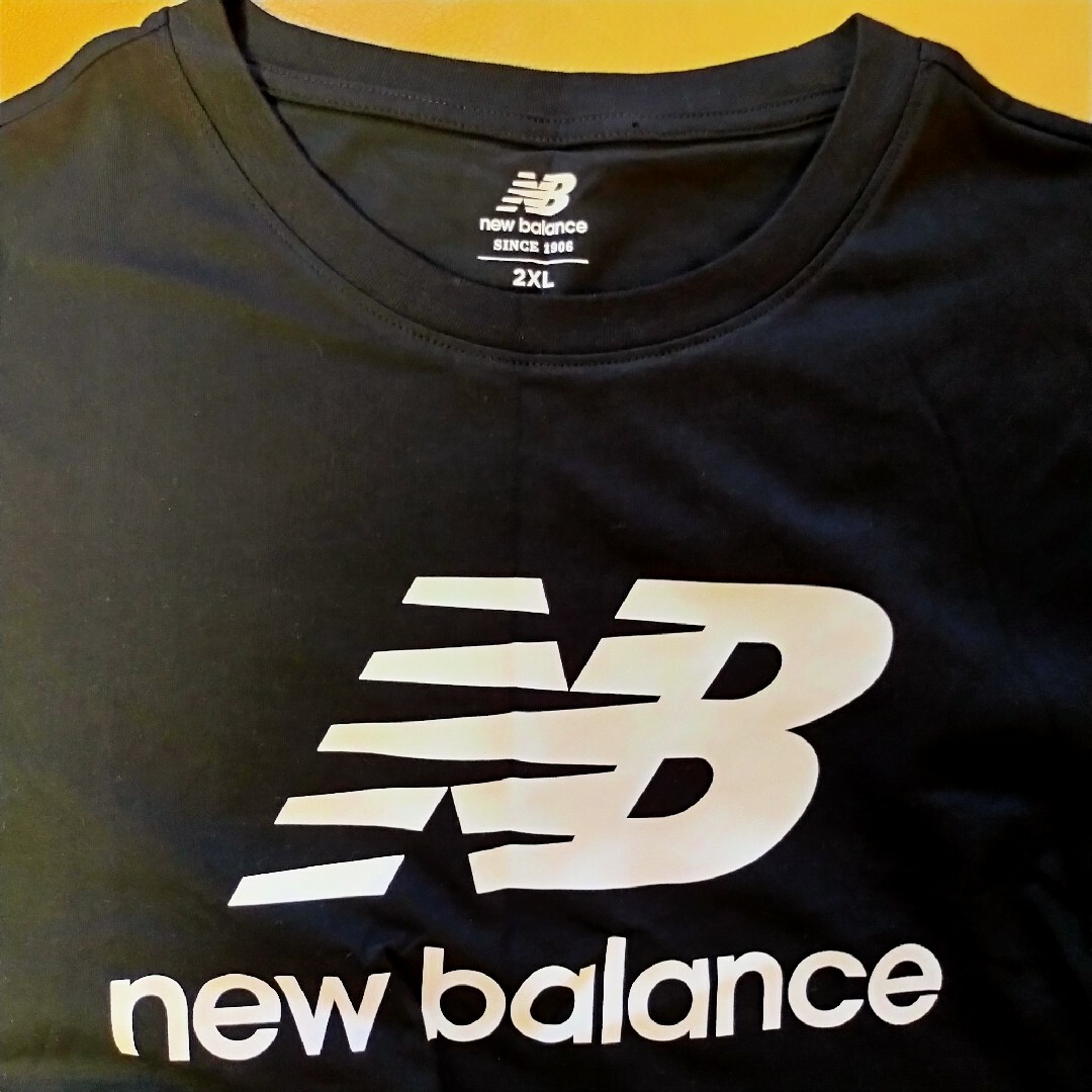 New Balance(ニューバランス)のNew Balance 大谷翔平 スタックドロゴ Tシャツ ブラック 3XL スポーツ/アウトドアの野球(ウェア)の商品写真