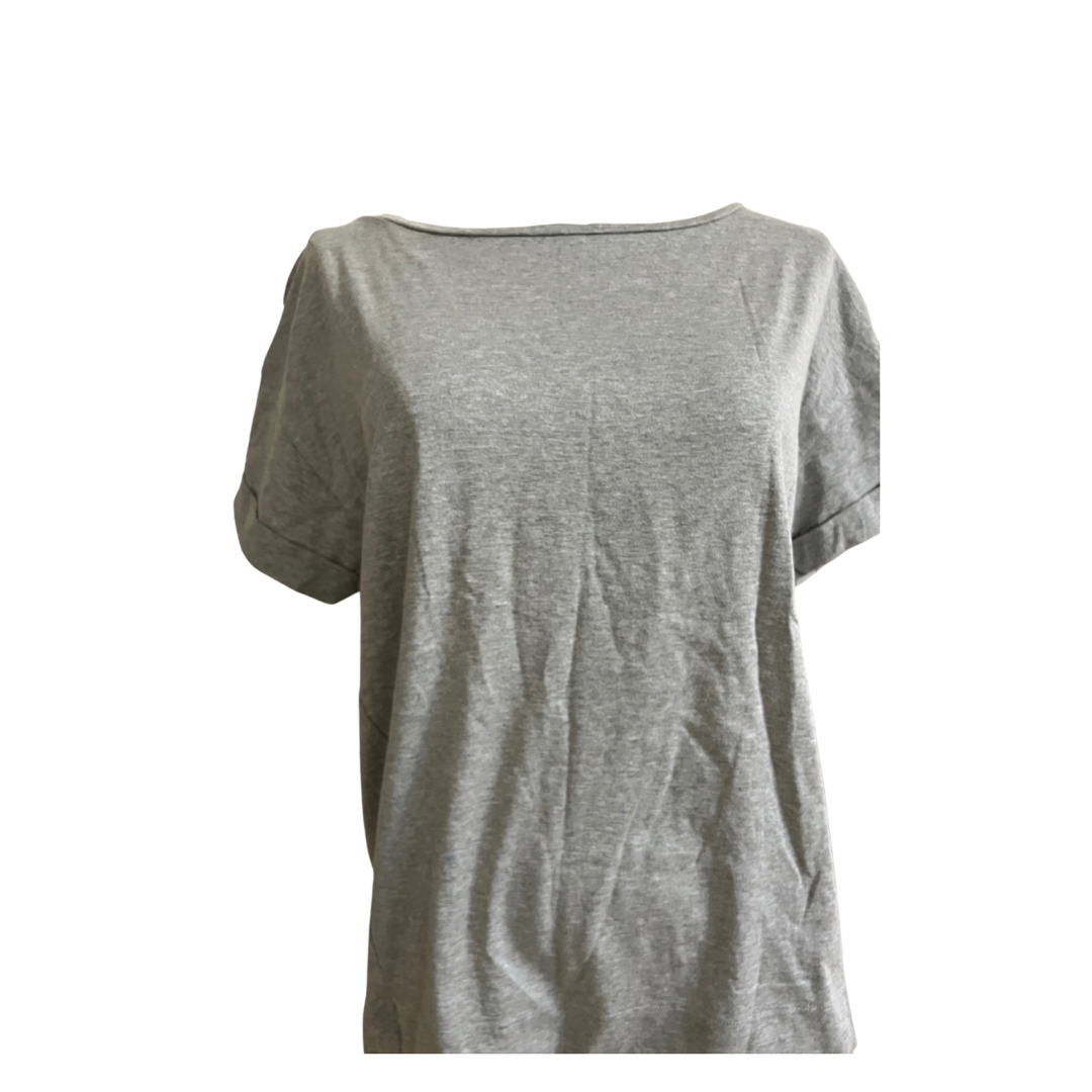 nano・universe(ナノユニバース)の【nAno UNIVeRSe  灰色  Tシャツ  半袖 シンプル  】 メンズのトップス(Tシャツ/カットソー(半袖/袖なし))の商品写真