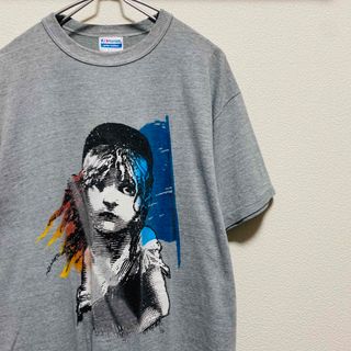 アートヴィンテージ(ART VINTAGE)の一点物　激レア　90年代Hanes レ・ミゼラブル　Tシャツ(Tシャツ/カットソー(半袖/袖なし))