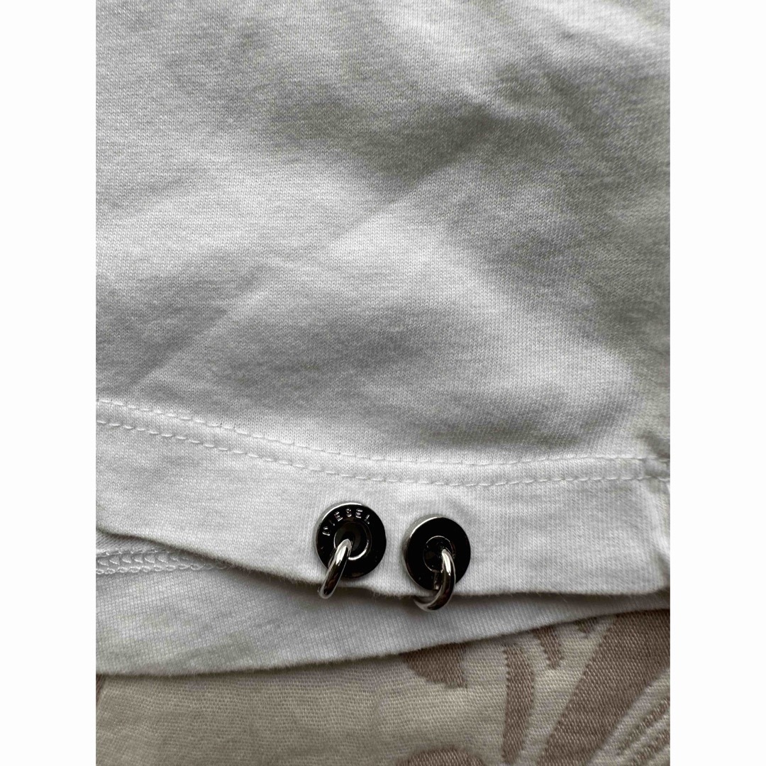 即完売 diesel t-frut tank top silver ノースリーブ クリアランス大