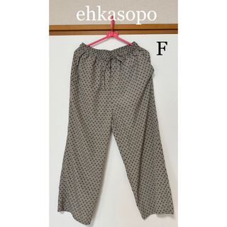 エヘカソポ(ehka sopo)のehkasopo エヘカソポ　ボトムス　パンツ　柄パン　F(カジュアルパンツ)