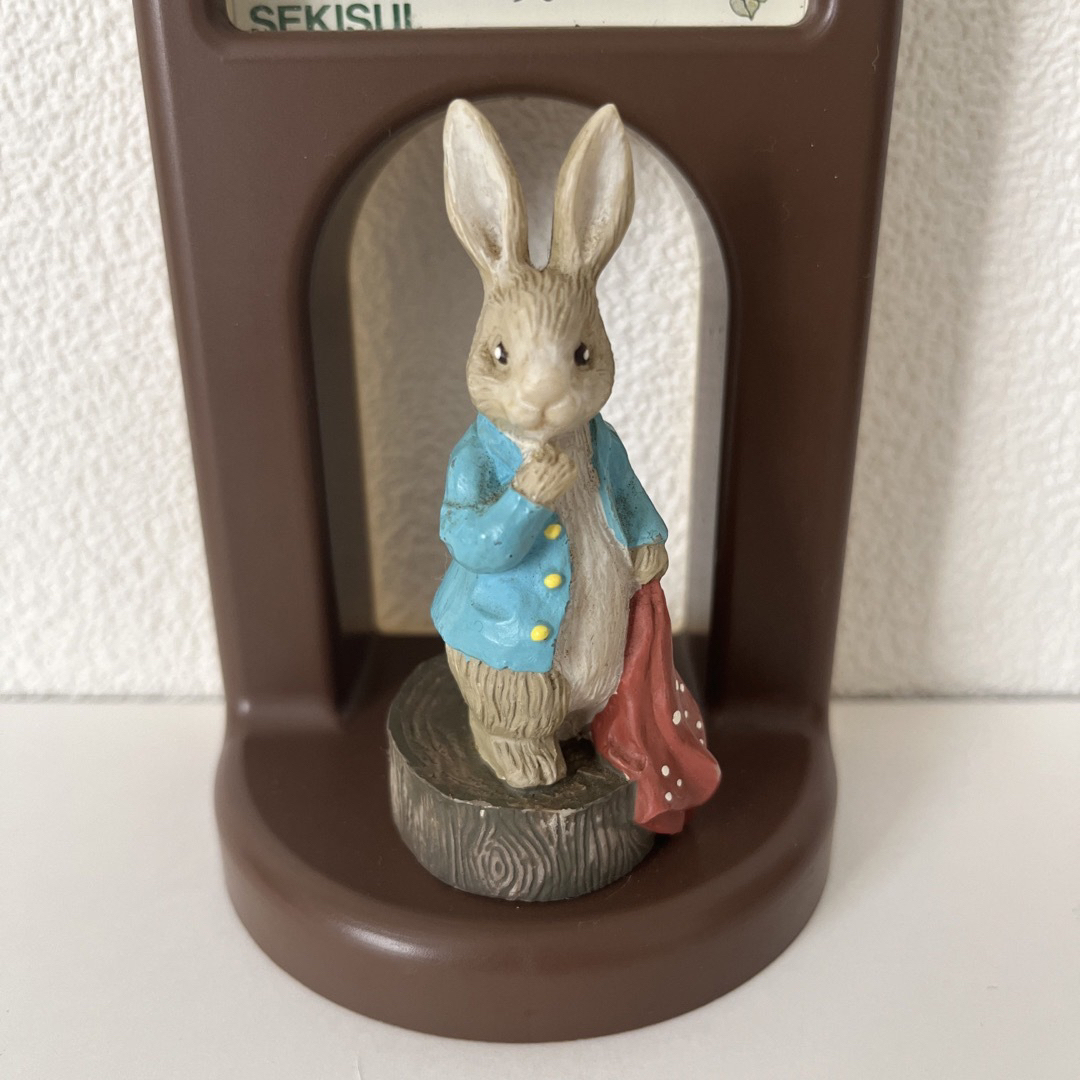 PETER RABBIT（TM）(ピーターラビット)のピーターラビット　温度計　湿度計　SEKISUI ビアトリクス・ポッター インテリア/住まい/日用品の日用品/生活雑貨/旅行(日用品/生活雑貨)の商品写真