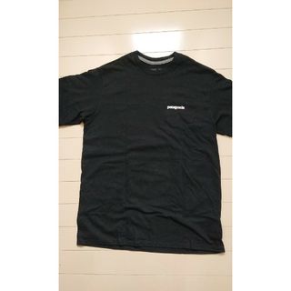 パタゴニア(patagonia)のPatagonia　半袖Tシャツ　黒(Tシャツ(半袖/袖なし))