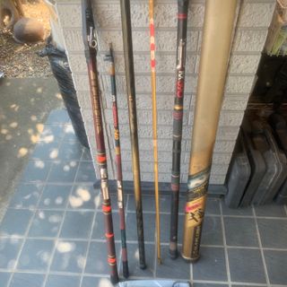 ダイワ(DAIWA)のDaiwa、RYOBI等　鮎竿など4本セット　②(ロッド)