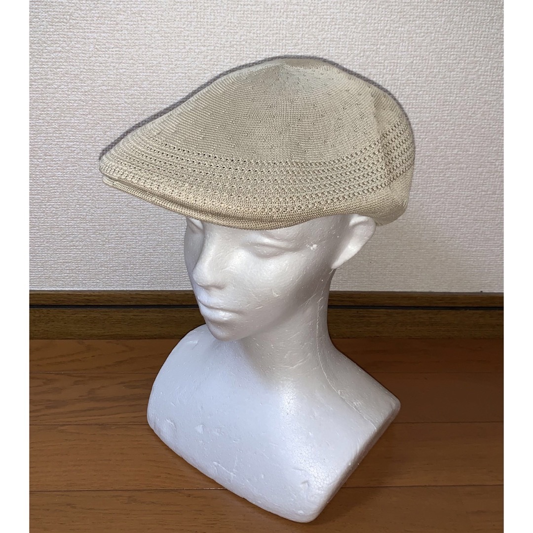 XL 新品 KANGOL ハンチングキャップ カンゴール ベレー帽 ベージュ帽子