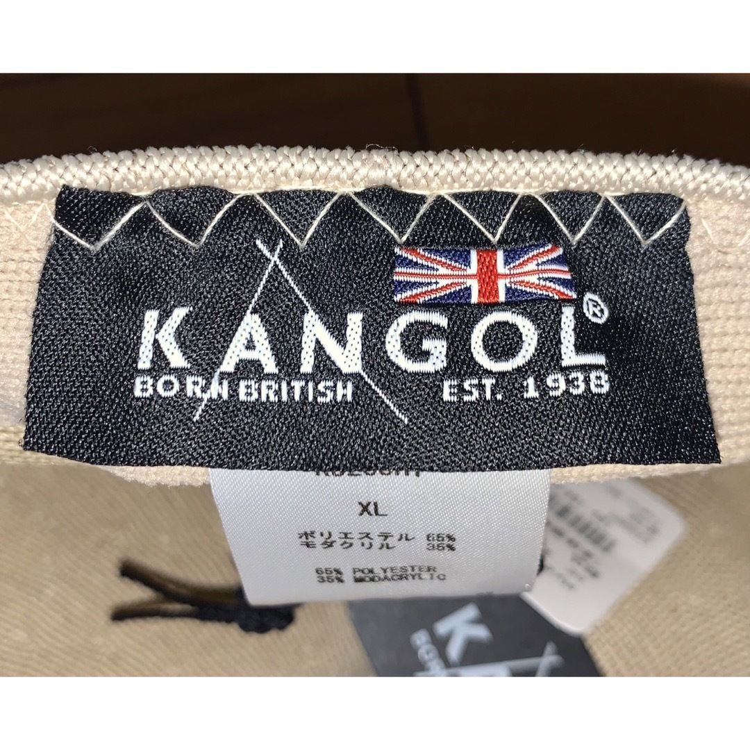 KANGOL(カンゴール)のXL 新品 KANGOL ハンチングキャップ カンゴール ベレー帽 ベージュ メンズの帽子(ハンチング/ベレー帽)の商品写真