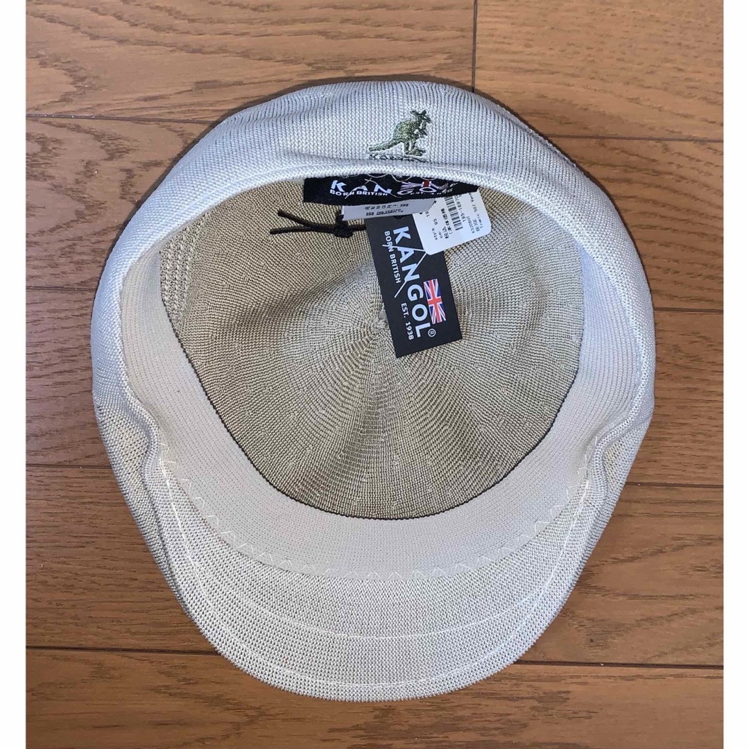 KANGOL(カンゴール)のXL 新品 KANGOL ハンチングキャップ カンゴール ベレー帽 ベージュ メンズの帽子(ハンチング/ベレー帽)の商品写真