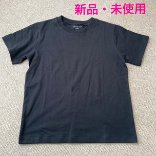 オペークドットクリップ(OPAQUE.CLIP)の【オペーク・ドット・クリップ】新品・未使用　レディース　Tシャツ　黒　(Tシャツ(半袖/袖なし))