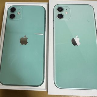 アイフォーン(iPhone)の【中古】 iPhone11 256GB グリーン SIMフリー 本体 スマホ(スマートフォン本体)