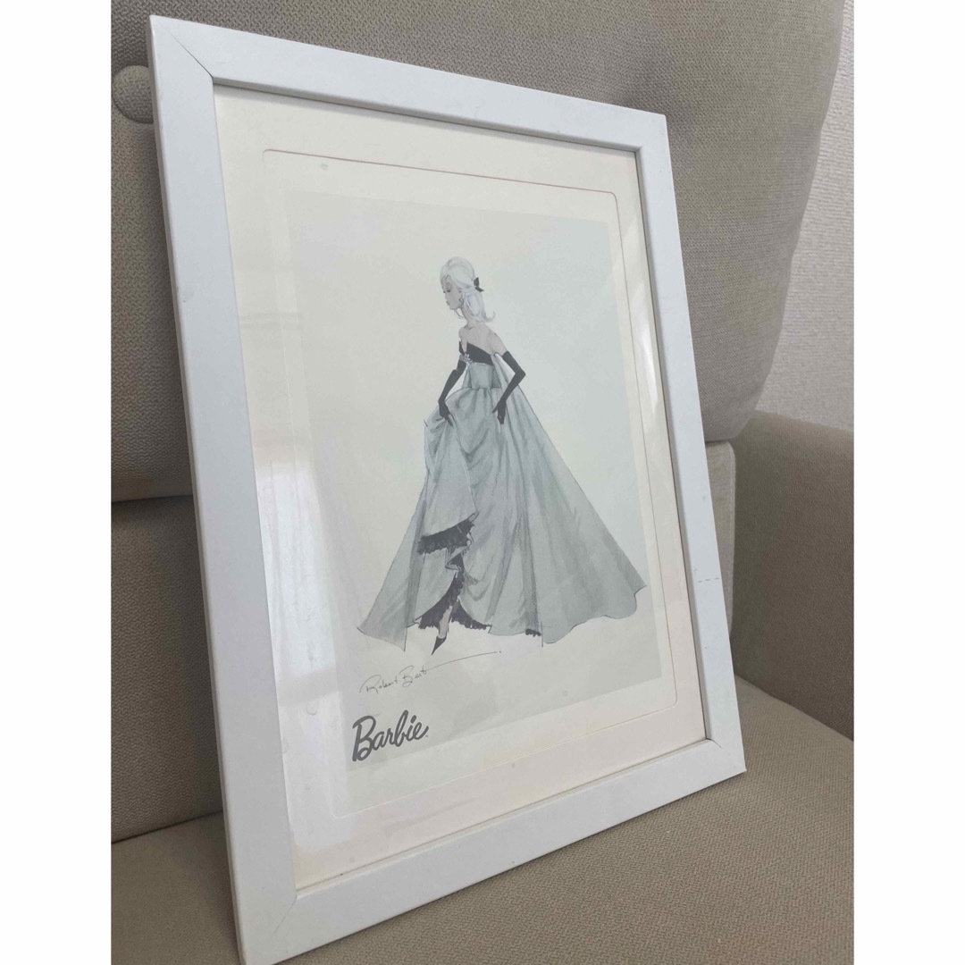 Barbie(バービー)の【Barbie】バービー絵画 エンタメ/ホビーの美術品/アンティーク(絵画/タペストリー)の商品写真