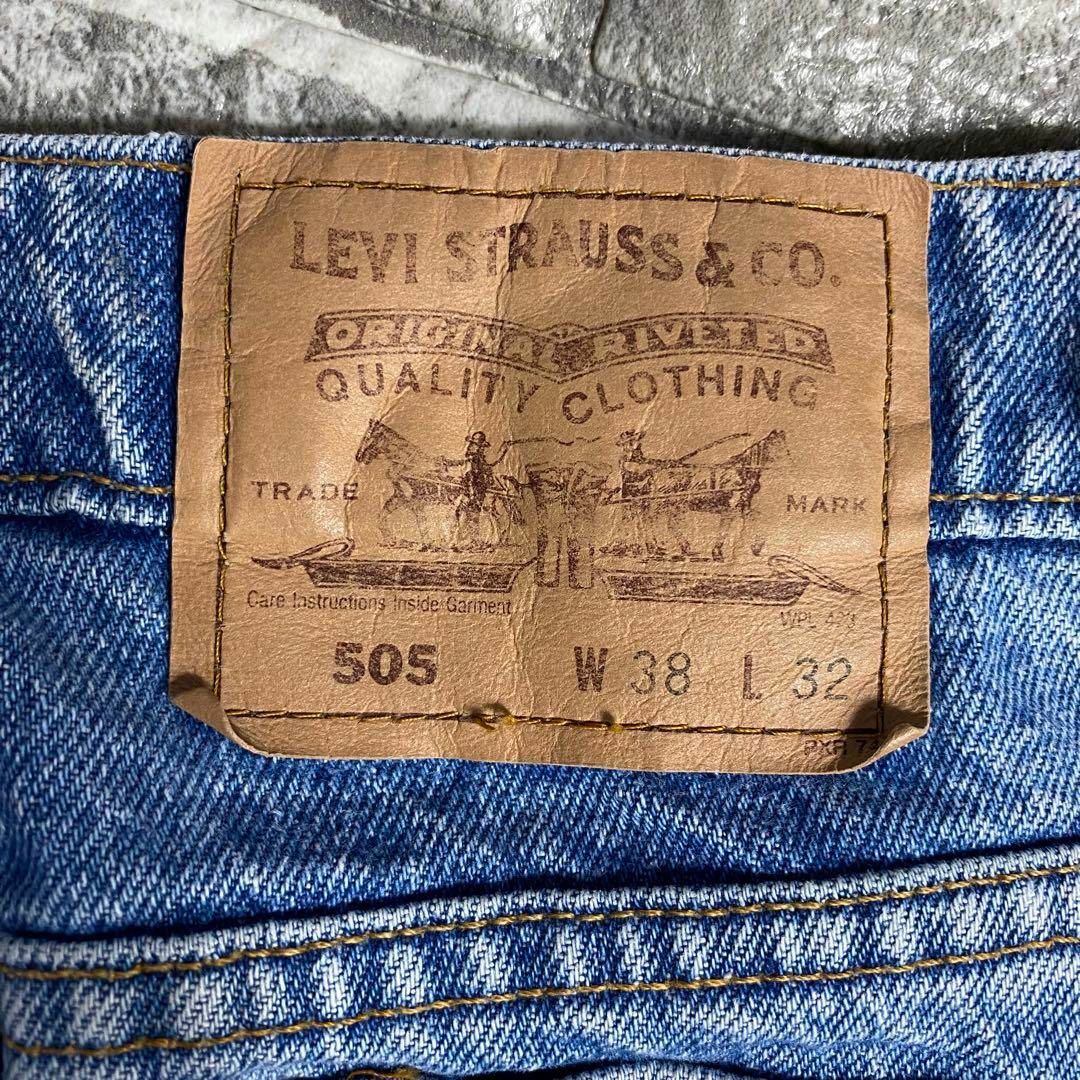 Levi's(リーバイス)のメキシコ製 90sリーバイス☆デニムパンツ 505 ゆるだぼ USA古着 メンズのパンツ(デニム/ジーンズ)の商品写真