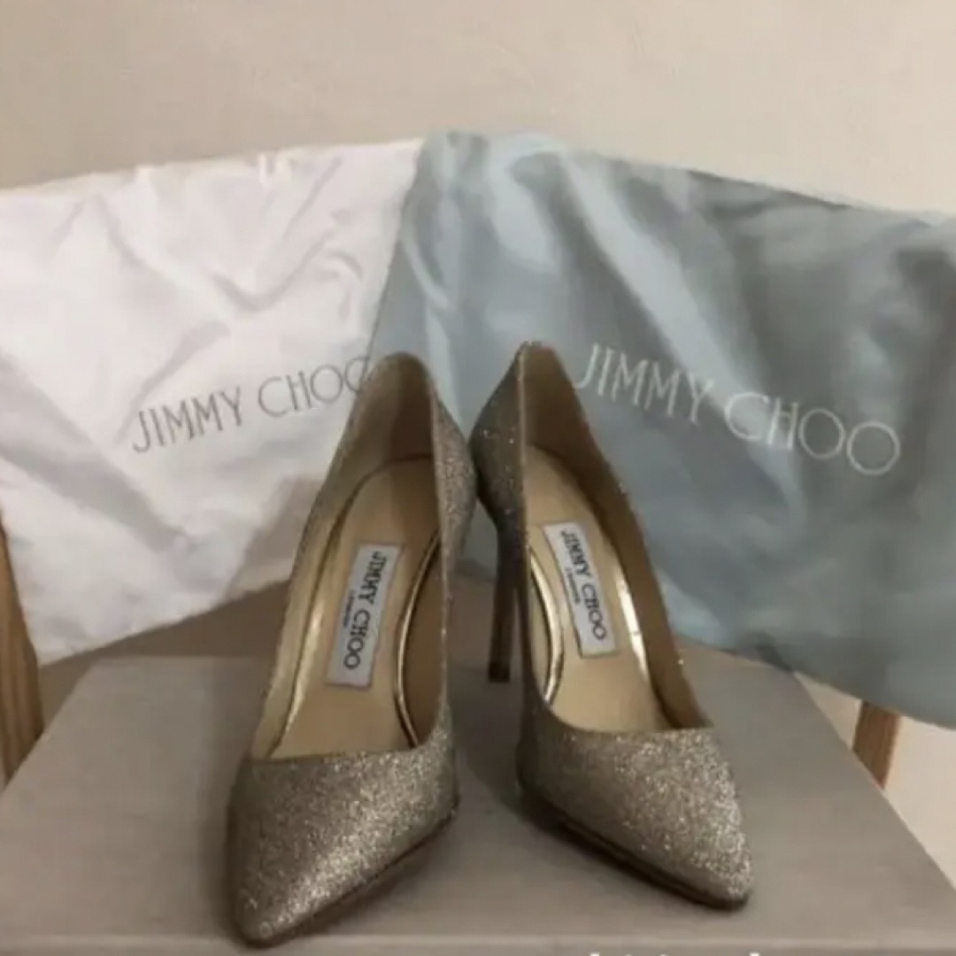 JIMMY CHOO ジミーチュウパンプス　ROMY100