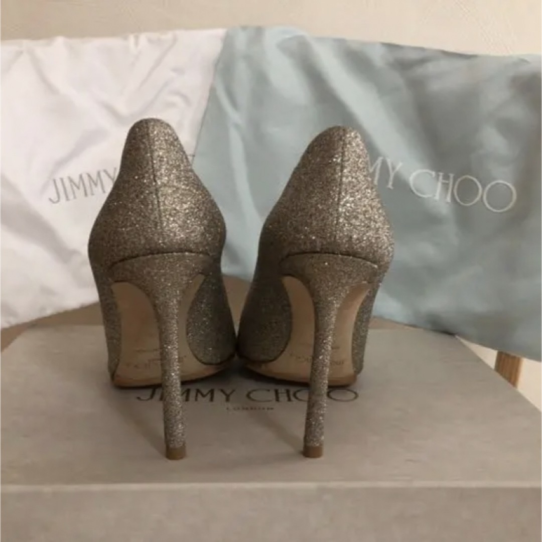 JIMMY CHOO(ジミーチュウ)のJIMMY CHOO パンプス／Romy100 34サイズ レディースの靴/シューズ(ハイヒール/パンプス)の商品写真