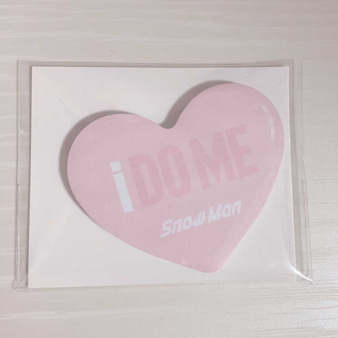 Snow Man(スノーマン)のSnow Man i DO ME 特典 付箋 エンタメ/ホビーのタレントグッズ(アイドルグッズ)の商品写真