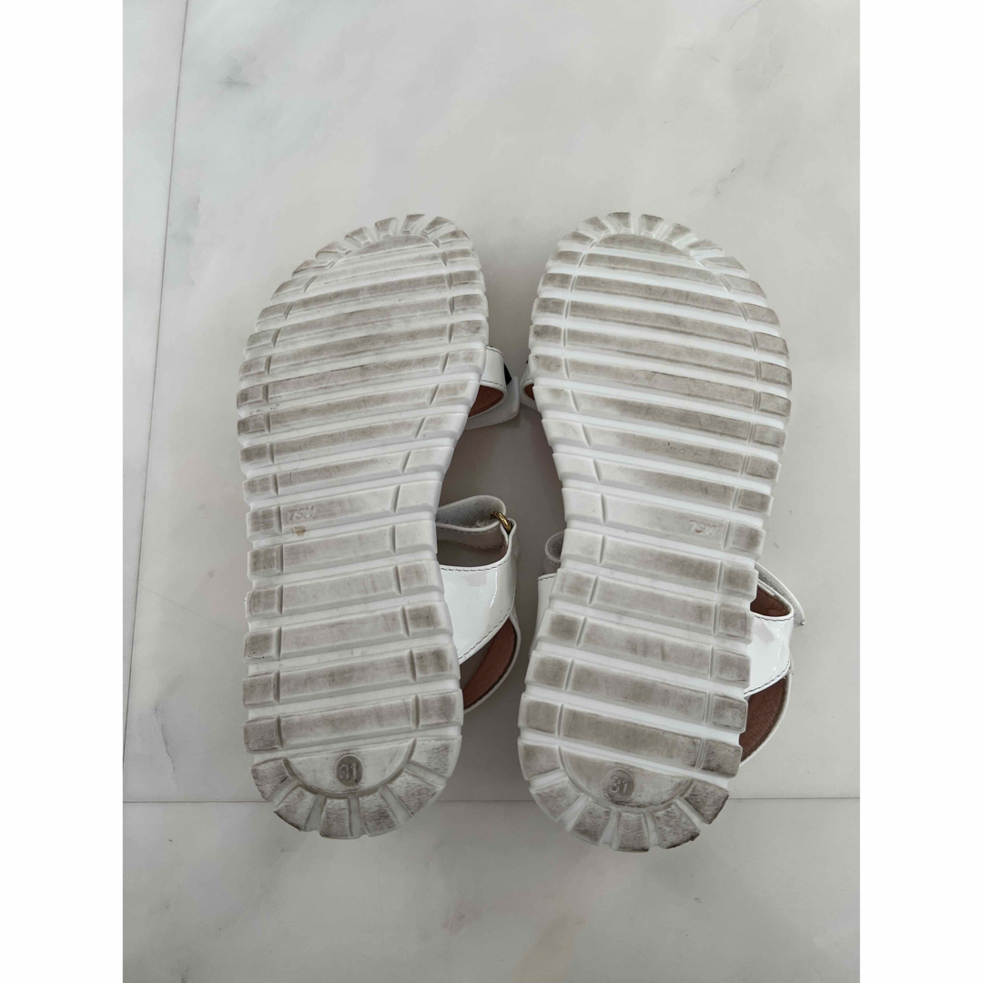 MOSCHINO - MOSCHINO TEEN サンダル の通販 by mamacoco's shop MOSCHINO - MOSCHINO TEEN サンダル の通販 by mamacoco's shop