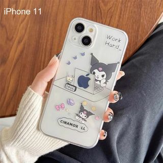 iPhoneケース　クロミ　クリア　透明カバー　iPhone11(iPhoneケース)