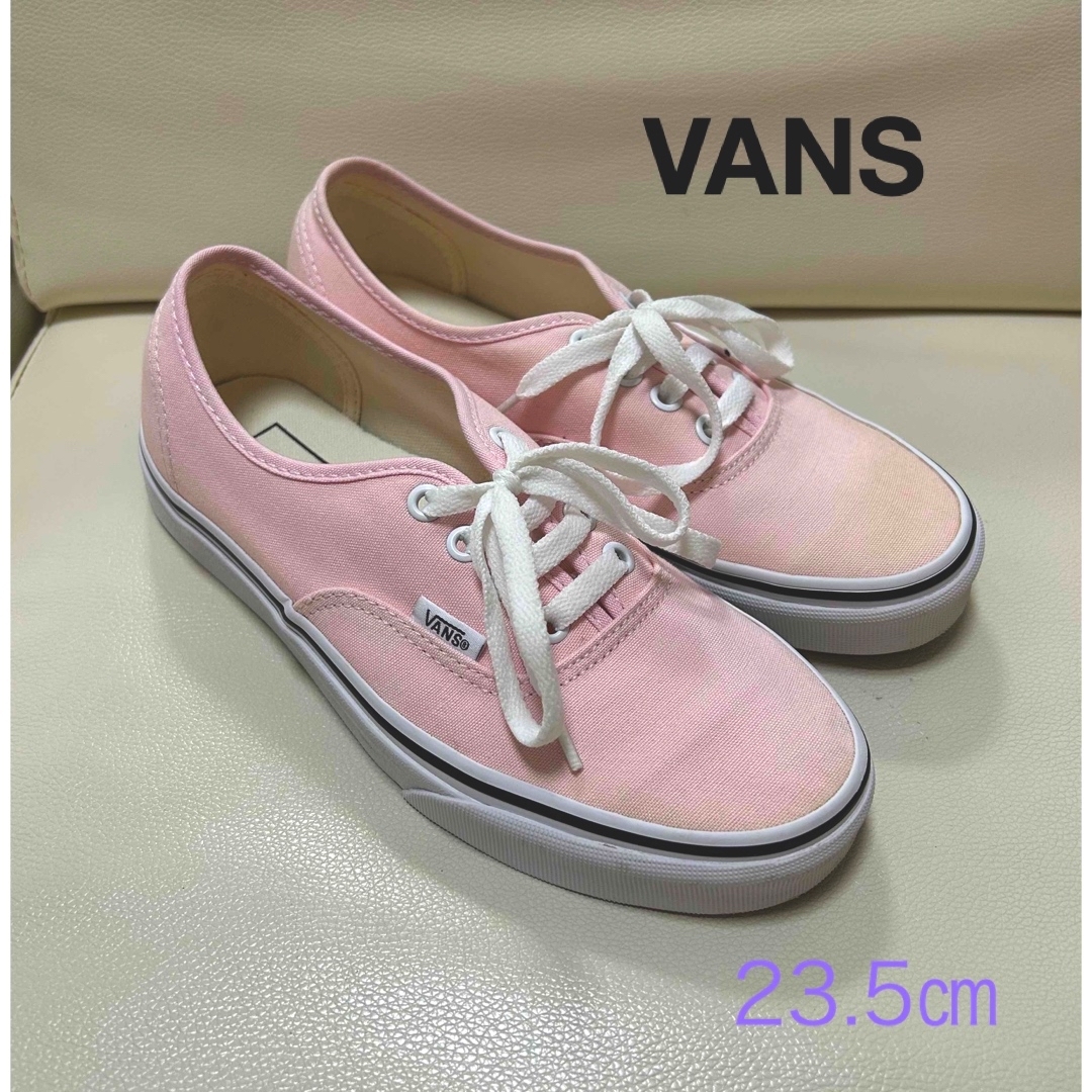 VANS(ヴァンズ)のVANS＊ピンクカラースニーカー＊23.5㎝ レディースの靴/シューズ(スニーカー)の商品写真