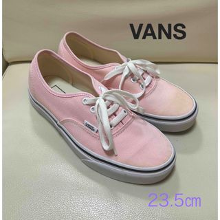 ヴァンズ(VANS)のVANS＊ピンクカラースニーカー＊23.5㎝(スニーカー)