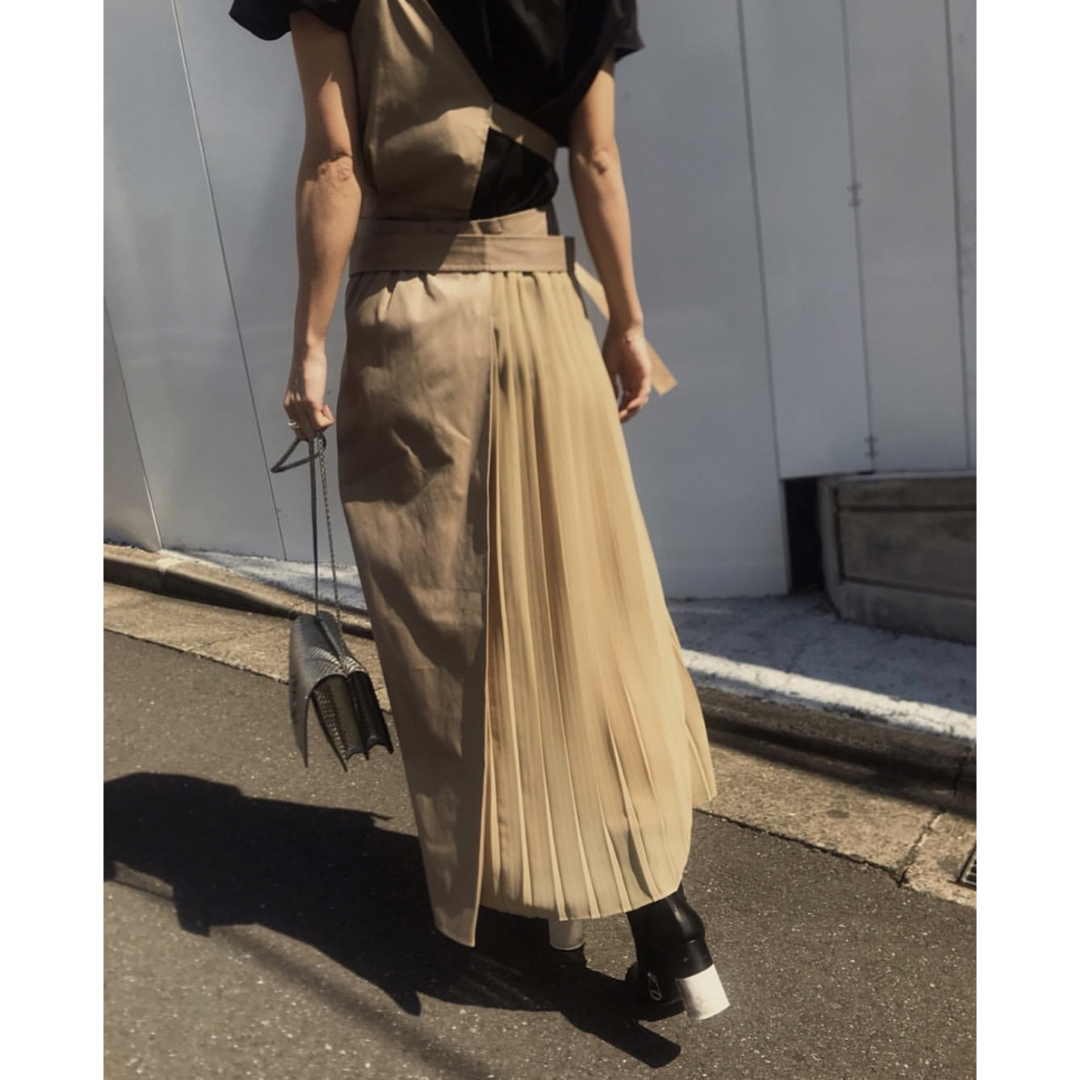 AMERI VINTAGE アメリ BELT TIE SET UP SKIRT