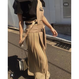 アメリヴィンテージ(Ameri VINTAGE)のAMERI VINTAGE アメリ BELT TIE SET UP SKIRT(セット/コーデ)