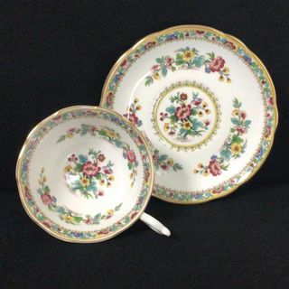 ウェッジウッド(WEDGWOOD)のコールポート　ミングローズ　カップ＆ソーサー　＊ソーサーに貫入あり＊(食器)