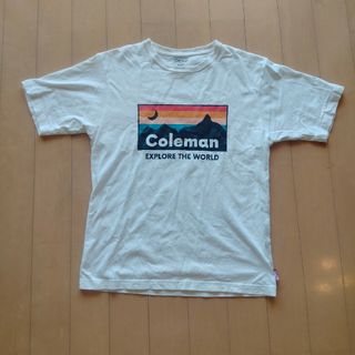 コールマン(Coleman)のCOLEMAN　白ティーシャツ　送料込み(Tシャツ/カットソー(半袖/袖なし))