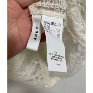 Ameri VINTAGE - Ameri vintage LACE WORKPOCKET VESTの通販 by ♡shop