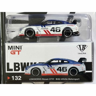 MINI GT LBWK GT-R3台セット　ミニカー