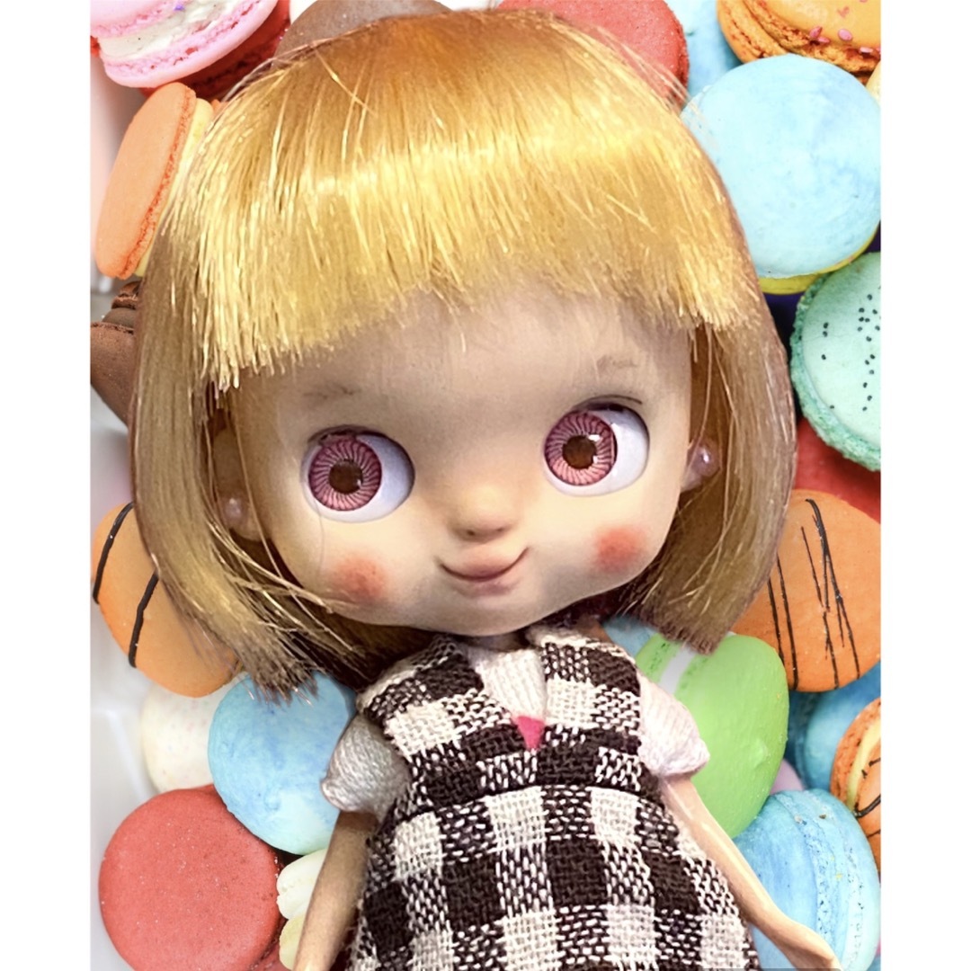 プチパテ子 カスタム プチブライス ドール アウトフィット付 ブライス