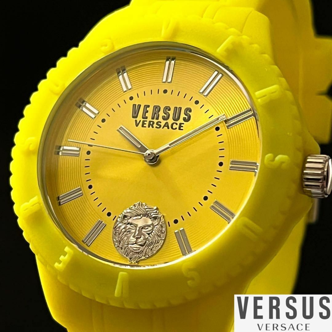 ☆イエロー、黄色☆Versus Versace/ベルサーチ/腕時計/新品未使用