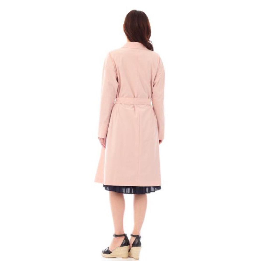 新品✨タグ付き♪定価42,900円 サラサラ⭐️コート ピンク系 大特価‼️