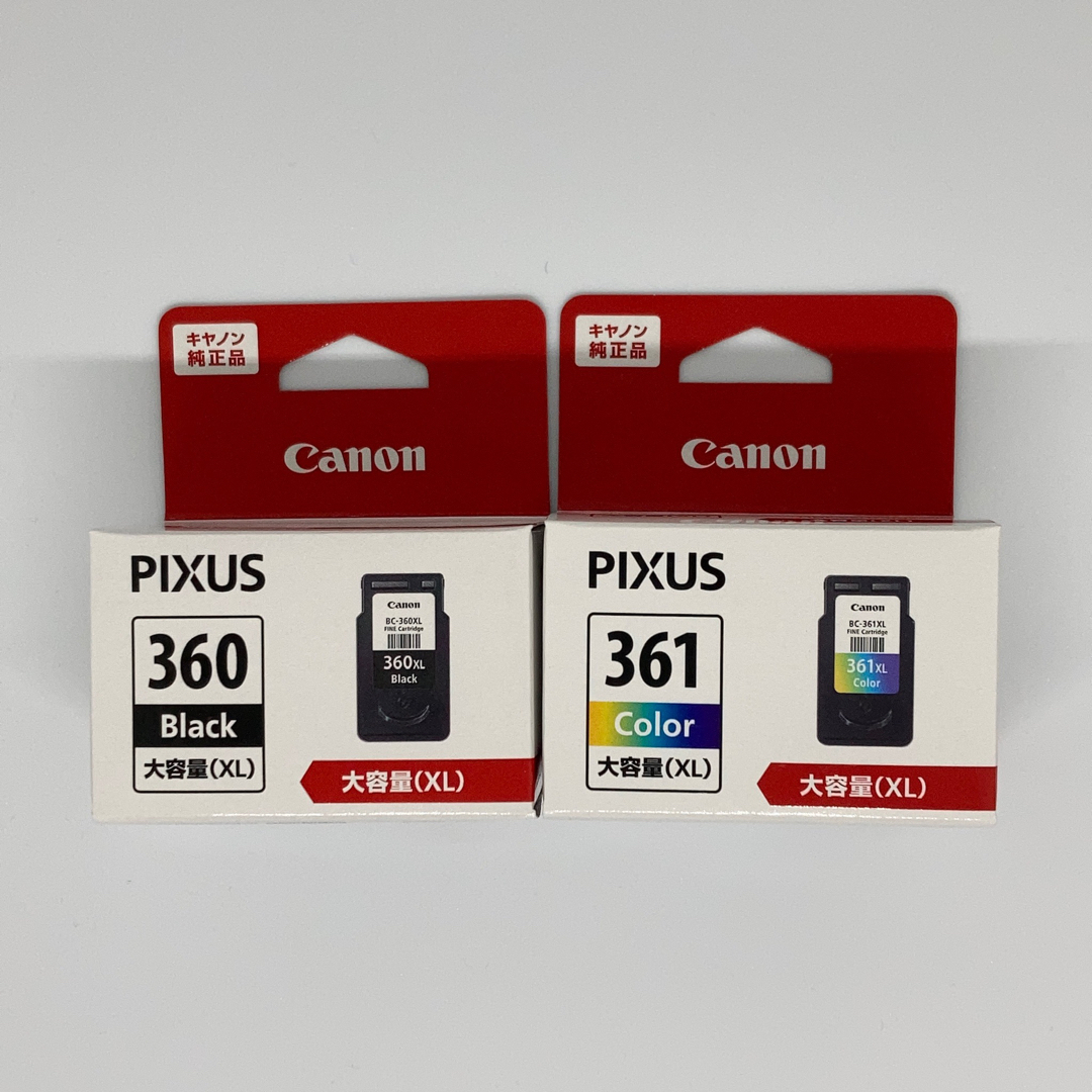 Canon - 【訳あり】大容量インクカートリッジセット BC-360XL BC-361XL