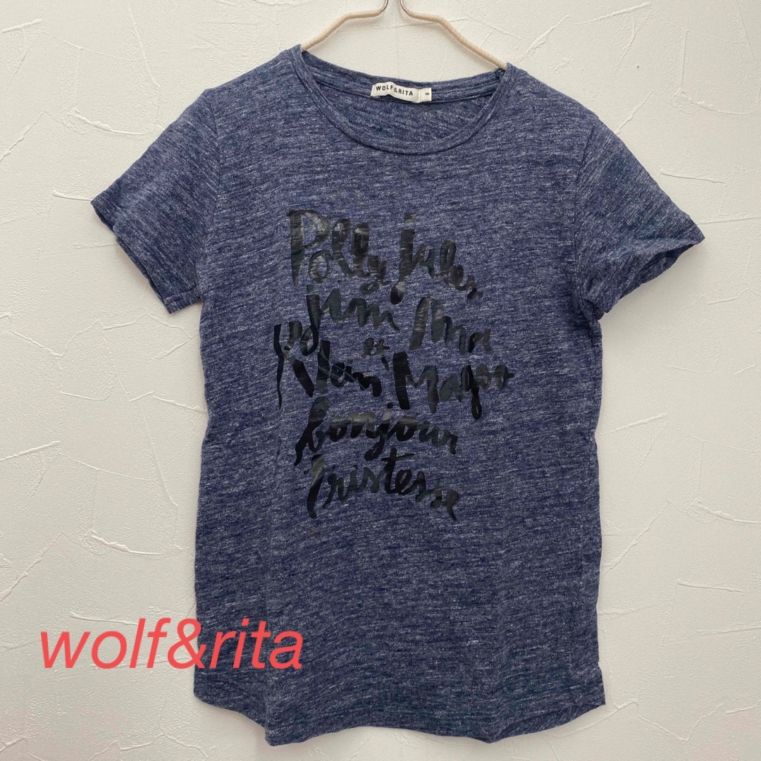 WOLF&RITA(ウォルフアンドリタ)のwolf&rita トップス 8y 110120130 used キッズ/ベビー/マタニティのキッズ服男の子用(90cm~)(Tシャツ/カットソー)の商品写真