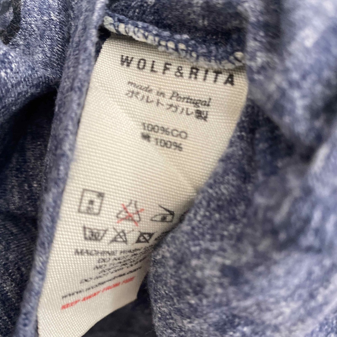 WOLF&RITA(ウォルフアンドリタ)のwolf&rita トップス 8y 110120130 used キッズ/ベビー/マタニティのキッズ服男の子用(90cm~)(Tシャツ/カットソー)の商品写真