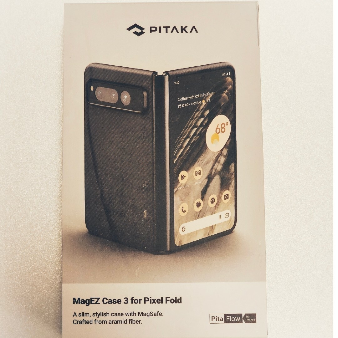 PITAKA Pixel Fold用MagEZ Case 3 スマホ/家電/カメラのスマホアクセサリー(Androidケース)の商品写真