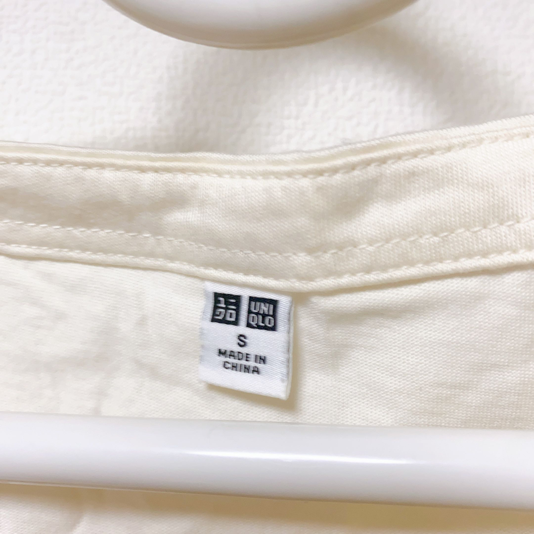 UNIQLO(ユニクロ)のUNIQLO 五分丈 レディースのトップス(Tシャツ(長袖/七分))の商品写真