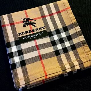 バーバリー(BURBERRY)のBURBERRY ハンカチ ノバチェック(ハンカチ/ポケットチーフ)